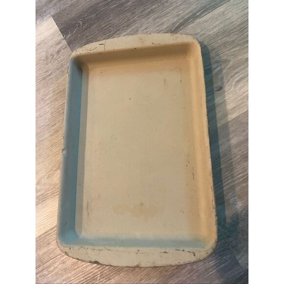 Pampered Chef Other - Pampered Chef Bar Pan Small Tray Family Heritage Stoneware Small USA Made #1084